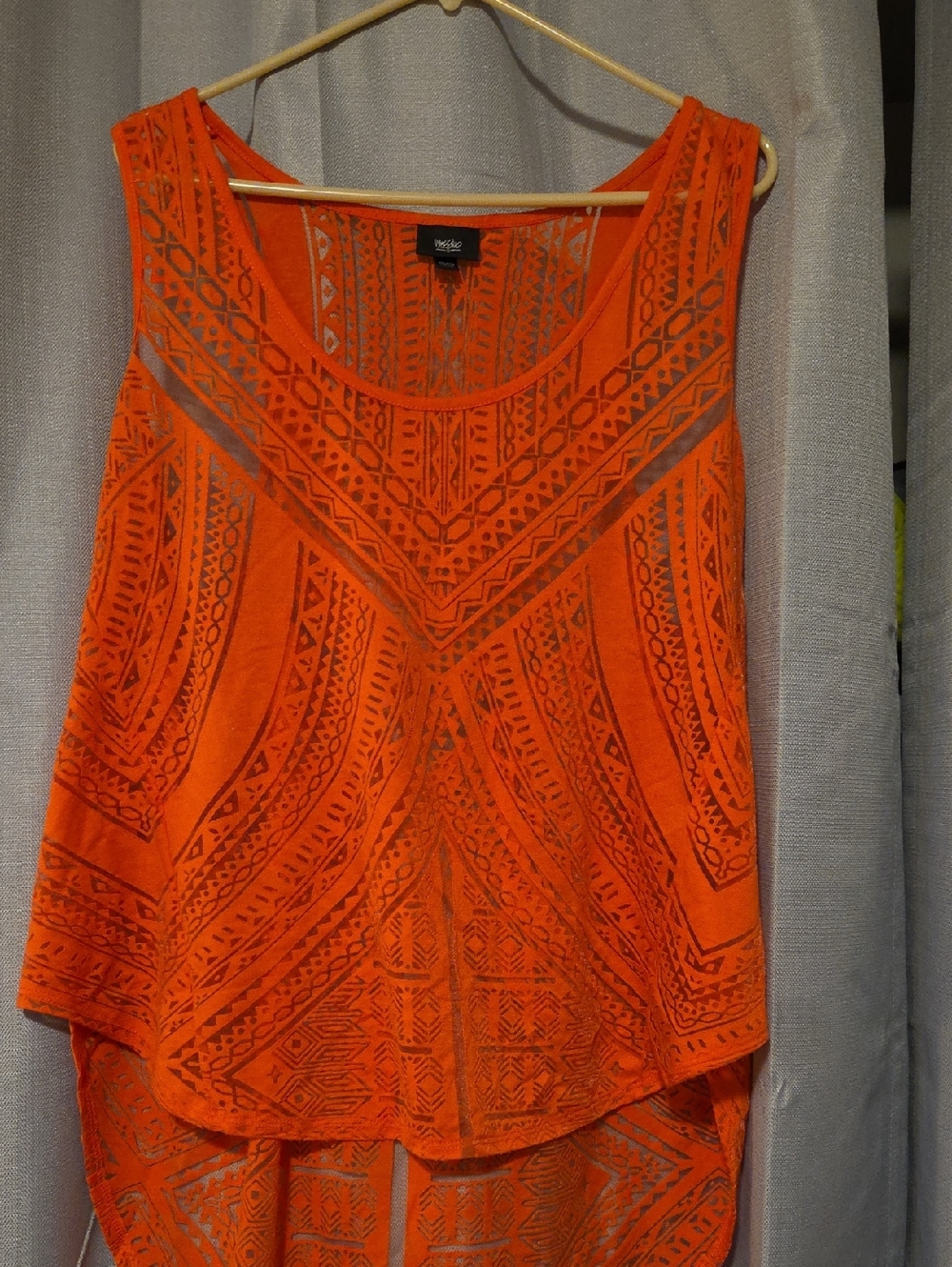 Missoni Coral High-Low Tank
